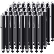 Penna stilo per schermi touch capacitivi, punta in gomma morbida, elevata sensibilità, resistente ai graffi, per scrittura e disegno di precisione.