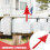 Mailbox Alert Flag Replacement Kit Red 3