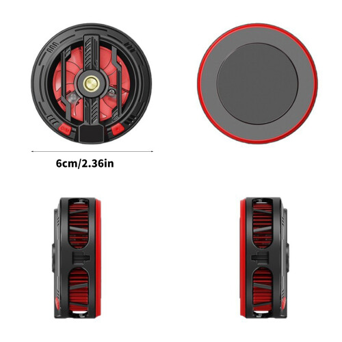 Easy Carry Plastic Phone Coolers with Real Time Temperature 2