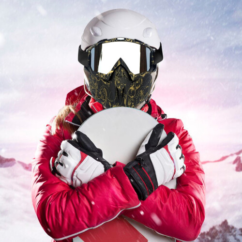 Snow Goggles for Motorcycle Helmet Outdoor Windproof Riding 1