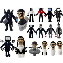 (1) Skibidi Toilet Plush Toy Toilet Man Plushie Doll 26-27s