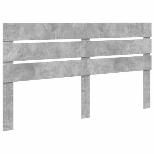 VidaXL vidaXL Headboard Concrete Grey Engineered Wood 1