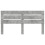 VidaXL vidaXL Headboard Concrete Grey Engineered Wood 4