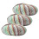 Colorful Cotton Yarn Pack 3 Rolls Soft Bulky Crochet 4