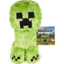 Minecraft plush toy, Creeper soft doll, inspired by a Minecraft movie character, 8-inch collectible.