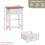 Vida Designs (White & Oak) Arlington 1 Drawer Console Table Hallway Storage 5