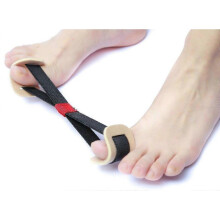 2pc Big Toe Strap Bunion Straightener Stretchy Belt Toe Stretcher Alignment Hallux Valgus Corrector