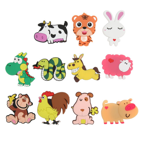 Crtynell Fridge Magnets Animal 3D Effect 11PCS 1
