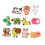 Crtynell Fridge Magnets Animal 3D Effect 11PCS 3