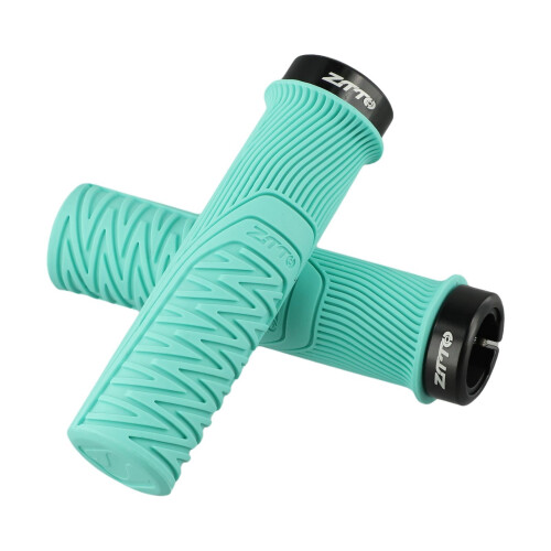 Mountain Bike Handlebar Grips Lock-On Blue 22.2 mm 1