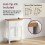 Vida Designs (White & Oak) Arlington 1 Drawer Console Table Hallway Storage 7
