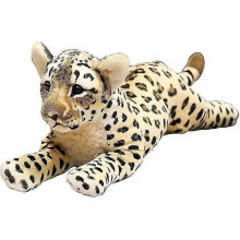 (39cm, Leopard) Cheetah Stuffed Animal Leopard Plush Toys Gift For Girls Boys