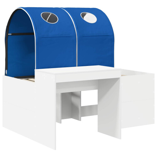 VidaXL vidaXL Bed with Tunnel 4 pcs Artisian Oak and Blue Engineered Wood 1