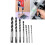 Triangle Tile Drill Bit for Masonry Drilling Cutting Professionals 12x0.4x0.4in 2
