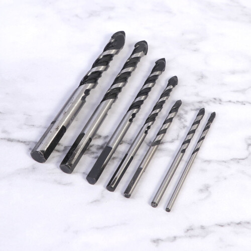 Triangle Tile Drill Bit for Masonry Drilling Cutting Professionals 12x0.4x0.4in 2