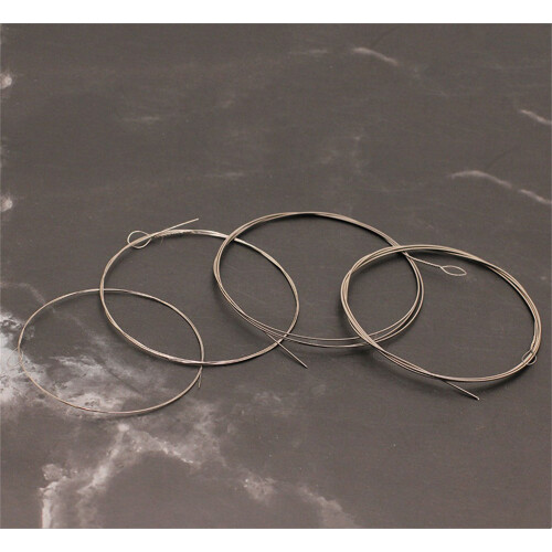 Banjo String Replacement 4 String Set Stainless Steel Carbon Copper Alloy Wound 1