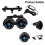 12V Car Headrest Fan with Variable Speed and 360 Rotation 5