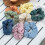 Pastel Hair Scrunchies Soft Fabric 7-Pack 2