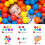 Ball Pit Balls for Toddlers 1-3 Years Durable Safe Plastic 7
