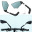 Retractable Bike Rearview Mirror with Multi-Angle Adjustment 8