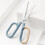 Multipurpose Craft Scissors Blue Heavy-Duty 1 Pair 2