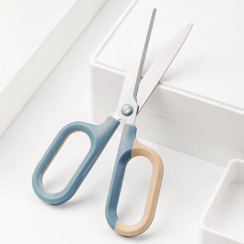 Multipurpose Craft Scissors Blue Heavy-Duty 1 Pair 1