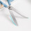 Multipurpose Craft Scissors for Teens – Comfort Grip, Heavy-Duty, Compatible with Sharp Scissors, Blue 6