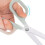 Multipurpose Craft Scissors for Teens – Comfort Grip, Heavy-Duty, Compatible with Sharp Scissors, Blue 7