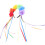 Flower Headband Plastic Ribbon Rose Shape 1 Set 7