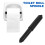 Paper Roll Holder Retractable Tissue Rod Replacement X4G1 4