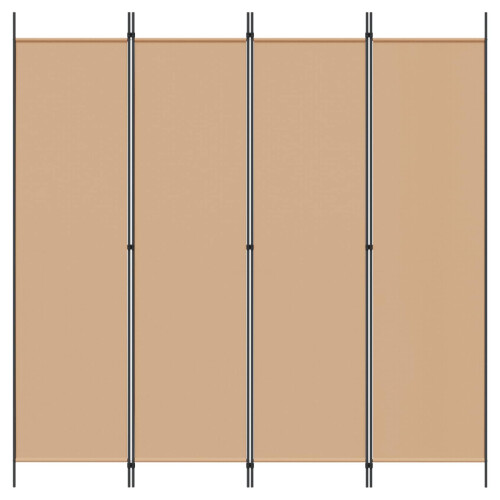 VidaXL vidaXL Room Divider polyester steel 2