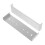 Raindrops 2 Pcs Durable Metal Mailbox Mounting Bracket Sturdy Base Plate Mailbox Mounting Plate For Mailbox Installation 5