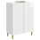 VidaXL vidaXL Sideboard High Gloss White 66 x 34.5 x 90 cm Engineered Wood 2