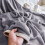 Blanket Soft Fuzzy Dark Gray 40x50 5