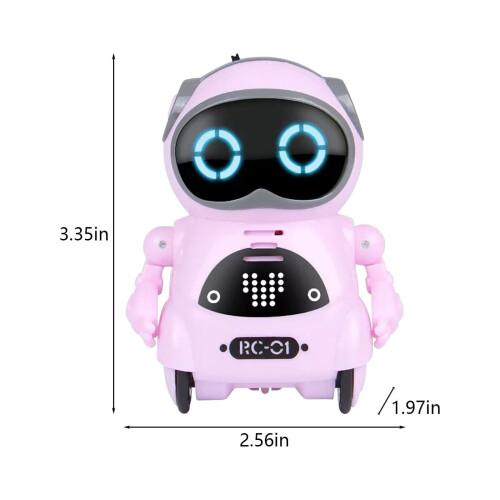 Oefntac Pocket RC Robot Toy with Voice Recognition and 1