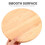 Solid Wood Round Stool Outdoor Bench Chair Bar Height 3