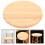 Solid Wood Round Stool Outdoor Bench Chair Bar Height 4