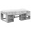 VidaXL vidaXL Kids'Bed Frame with Storage Concrete Grey 80 x 200 cm 2