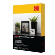 Kodak Photo Paper A6 (Glossy 240gsm - 50 Sheets) Universal Premium Photographic