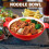 Cereal Bowl Red Plastic 1Set 10.41X8.45X2.55in 3