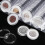 100Pcs 24mm Clear Round Plastic Coin Holder Capsule Container Storage Box 6