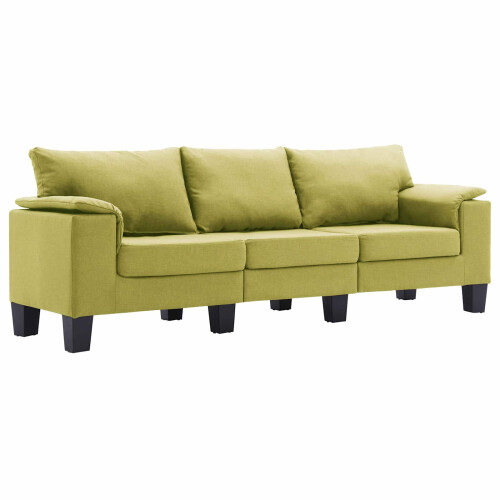 VidaXL vidaXL Sofa Green Fabric 1