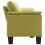 VidaXL vidaXL Sofa Green Fabric 4