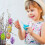 12 Hanging Easter Eggs, Assorted Patterned Plastic Eggs with Ribbon for Tree, Garland, Mobile and Party Decor A 3