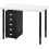 IKEA LINNMON / OLOV Desk & HELMER Unit 100x60cm 1