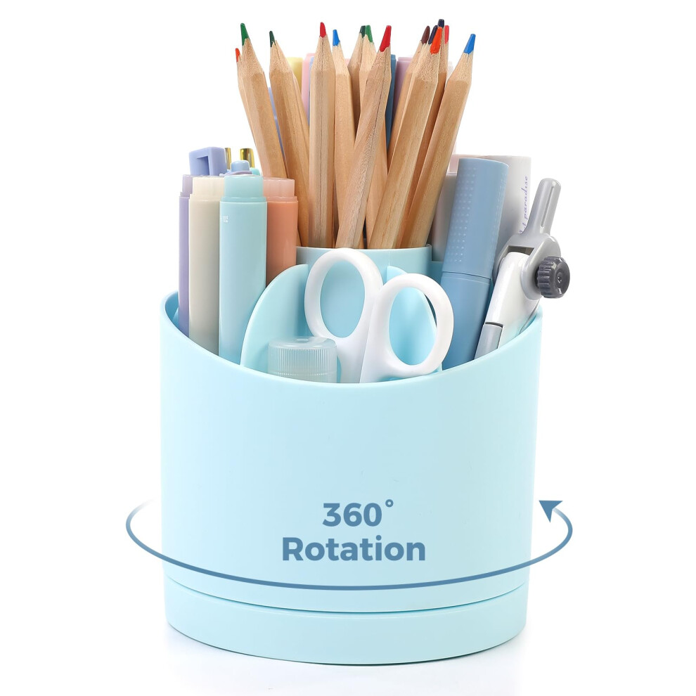 Photos - Other Furniture skydue 360 Degree Rotating Pencil Pen Holder for Desk, Dual-Purpose Desk Organiz