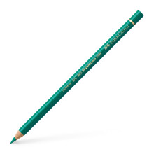 Faber-Castell Art & Graphic Polychromos Colour Pencil, (161), Phthalo Green, for