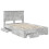 VidaXL vidaXL Bed Frame Concrete Grey 120 x 190 cm Engineered Wood 3