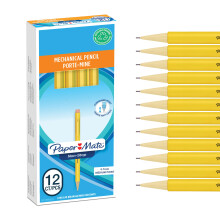 Paper Mate Non-Stop Mechanical Pencil | 0.7mm | HB #2 | Yellow Barrel | 12 Count