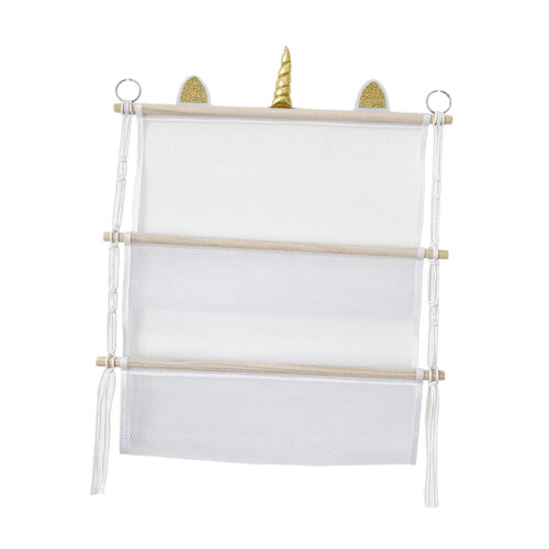 Stuffed Animal Net2Layers Decor Easy to Install Hanging Storage for Children's 2